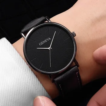 Stilingi vyriški odiniai laisvalaikio kvarcas laikrodžio verslo žiūrėti analoginis laikrodis paprasta Assista polshorloge būdas 2020 m.