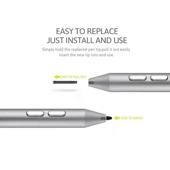 Stylus Susisiekti Pen Aliuminio Lydinio Tablet Stylus Pen Mobiliojo Telefono Stylus Piešimo Tablet Aptvarai HP Pavilion X360 /Paviršiaus Go Pro