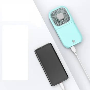 Sulankstomas Nešiojamas Elektrinis Ventiliatorius Desktop Fan Mini USB Įkrovimo Kišenėje Ventiliatorius Haning Kaklo Ventiliatorius, Rankinį Ventiliatoriaus Namo Lauko Kelionės