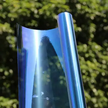 Sunice Automobilio Langą Chameleonas Plėvelių Saulės Atspalviu 55%VLT nano keramikos stiklo lipdukas privatumo dekoratyvinis automobilių folijos 90cmx50cm