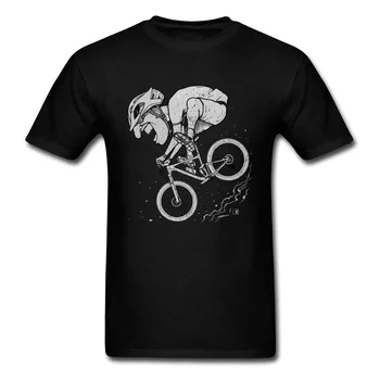Susidėvėjęs Dviratininkas T Marškinėliai Cool Rider Ciklo Įdomu Tshirts Juokinga Dizaino Nuotykių Kelionės, Laisvalaikio Marškinėliai Vyrams Mados Nauja