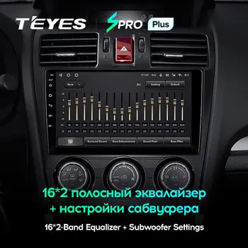 TEYES SPRO Pliusas Subaru Forester 4 SJ 2012 - Automobilio Radijo Multimedia Vaizdo Grotuvas, Navigacija, GPS Android 