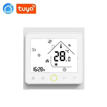 TUYA wifi Termostatas,elektros terminė pavara vožtuvas galvos termostatas kolektorius grindų šildymo radiatorių