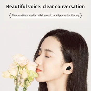 TWS Bluetooth 5.0 In-Ear Belaidė Stereofoninė laisvų Rankų Skambučių Ausinės Ausinės su mikrofonu mini ir patogūs dėvėti ausines