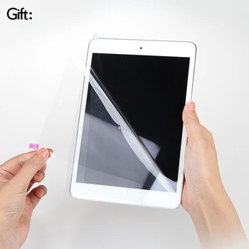 Tablet Case for iPad 3 2 1 Silikoninis Minkštas Atgal Trifold Stovėti Miego Smart Cover iPad Mini 1 Mini 2 Mini, 3 Atveju Funda