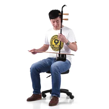 Tamsiai Erhu 2-string Smuikas Nustatyti Solidwood Kinijos 2-string Smuikas Smuiku pradedantiesiems & Erhu mėgėjams su tiltelis, kanifolija, atveju