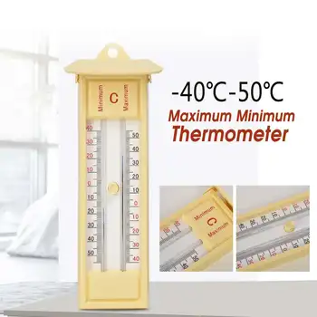 Termometras-40-50 Didžiausia Mažiausia Iš Naujo Paspauskite Mygtuką Temperatūra Stebėti Drėgmėmačiu Įrankis