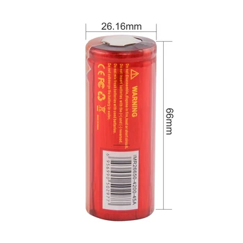 TrustFire IMR 26650 Baterija 3,7 V 4200mAh 45A 15.54 Wh Aukštos Norma Įkraunama Ličio Baterijas E-cigaretės Fotoblykstės