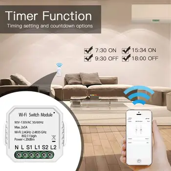Tuya Wifi šviesų Modulis ,Smart Home APP 