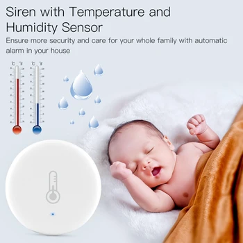 Tuya smart home zigbee temperatūros ir Drėgmės jutiklis LCD ekranas termometras su Drėgmėmačiu jutiklis pagalba namuose alexa, google