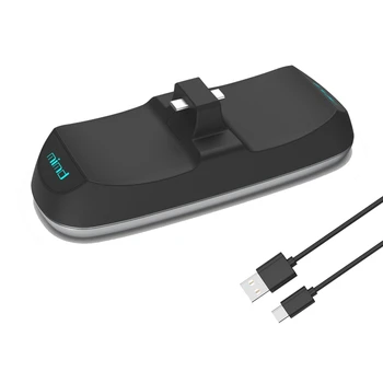 Tvarkyti Valdiklis USB Įkroviklis Dual Charging Dock Stovas Stotis Lopšio Laikiklis PS5 Žaidimų Konsolės Gamepad Priedai