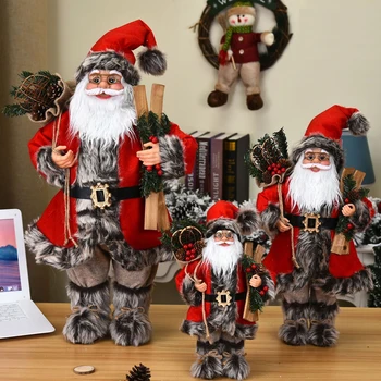 Tėvas Šalčio Paveikslas Pagal Kalėdų Eglutė Kalėdų Senelis Namų Puošybai Ornamentu Navidad 