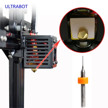 ULTRABOT 3D Spausdintuvo Dalys, 10vnt/box Grąžtas Valymo Antgalis su 10 dydis 0,1 mm 0.2 0.3 0.4 0.5 mm 0,6 mm 0.7 0.8 0.9 1.0 mm