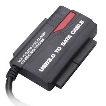 USB3.0/2.0 Sparčiai Ratai Linija IDE+SATA Kietojo Disko Adapteris Colių Adapterio Kabelį Kortelės Colių Ryšio 2.5 Konvertuoti 3.5 HDD Mobile R L3Q8