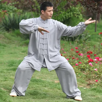 USHINE medvilnė, 5 spalvų aukštos kokybės vaikų drabužių Kovos Menų suaugusiųjų Kungfu Wing Chun Wushu kostiumas Taichi vienodas Vyras