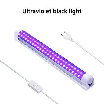 UV LED Juodos šviesos juosta 10w T8 Integruotos Lemputės UV Šviesos Juosta LED Juostelės Žibintai, Šalies Klubo DJ Įranga su integruota įjungimo/Išjungimo Jungiklis