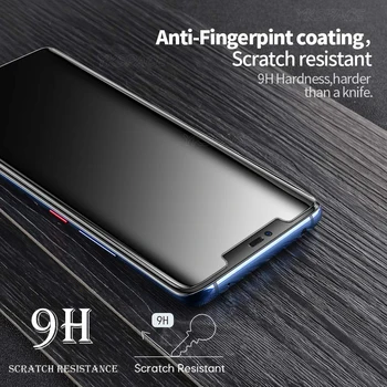 UV skystą Klijai Privatumo Grūdintas Stiklas Samsung Galaxy Mate 20 Garbė 30 30 P40 Nova 7 Pro Anti Spy Peep Screen Protector