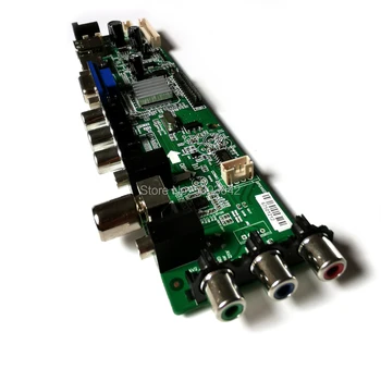 Už LTN156AT05-601/701/802/805/B01/B02 skaitmeninio signalo USB+AV DVB-T 1366*768 LCD LVDS 40-Pin 3663 valdiklio plokštės rinkinys