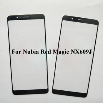 Už ZTE Nubija Raudonoji Magija NX609j priekiniai lcd Stiklo Objektyvas, jutiklinis ekranas Touch ekranas ZTE Nubija RedMagic NX609J Dangtelis be flex