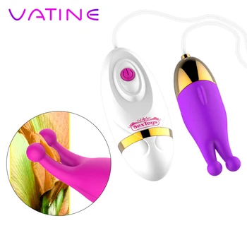 VATINE 12 Greičio G Spot Dildo Vibratorius, skirtas Moterims, Moterų Makšties Klitorio Massager Fantazijos Šokinėja Kiaušinių