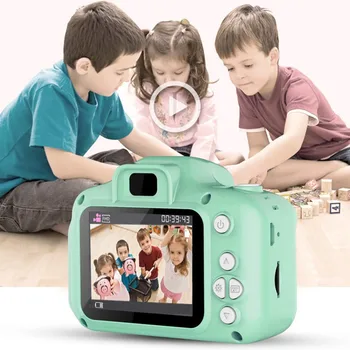 Vaikai Kamera HD Vaikų Skaitmeninio Fotoaparato Švietimo Žaislas 10 Kalbų, Palaikomų Vaikų Gimtadienio Dovana Žaislai