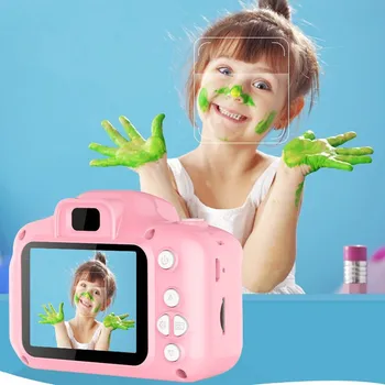 Vaikai Kamera HD Vaikų Skaitmeninio Fotoaparato Švietimo Žaislas 10 Kalbų, Palaikomų Vaikų Gimtadienio Dovana Žaislai