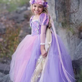 Vaikų Mergaičių Dress Helovinas Cosplay Princesė Elegantiškas Suknelės Kalėdų Kostiumas Šalies Vaikai Vaikai Mergina Drabužiai