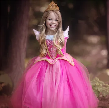 Vaikų Mergaičių Dress Helovinas Cosplay Princesė Elegantiškas Suknelės Kalėdų Kostiumas Šalies Vaikai Vaikai Mergina Drabužiai