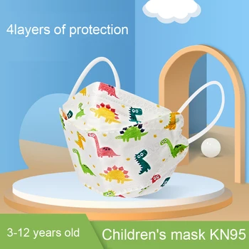 Vaikų kaukė KN95 specialių apsaugos 3D kaukė berniukų, mergaičių ir vaikų Veido Kaukė KN95 Vaikų Kaukė