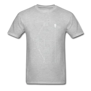 Vyrai T-shirt Junginys Svogūnai Marškinėlius Šaudymas iš lanko Marškinėliai Medžiotojas Anatomija Streetwear 2019 Naujas God Of War Camisa Skyrim Žaidėjus Viršūnes Tees