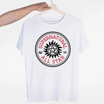 Vyriški Antgamtinių Winchester Bros Taupymo Žmonės Dalykų T-shirt Vasaros Atsitiktinis Marškinėlius Moterims Juokinga T Shirts