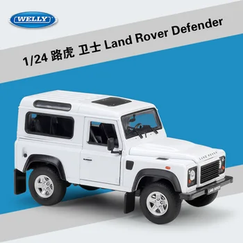 WELLY 1:24 Masto Diecast Modelio Automobilių Land Rover Range Defender 