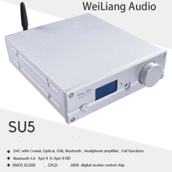 Weiliang SU5 XMOS USB DSD256 BT 5.0 ES9038Q2M VPK HIFI EXQUIS 