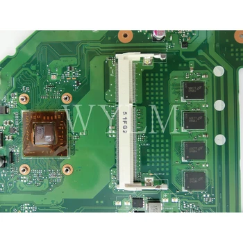 X550WAK A4-5100 CPU 4 GB RAM Mainboard ASUS X550WE X550WA X550W D552W X552WE X550WAK Nešiojamas plokštė USB 3.0 Bandymo OK