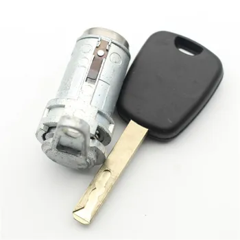 XIEAILI OEM Kairėje Durų užrakto Cilindras Auto Door Lock Cilindras Peugeot 307 Be Griovelio Su 1Pcs Klavišą S252