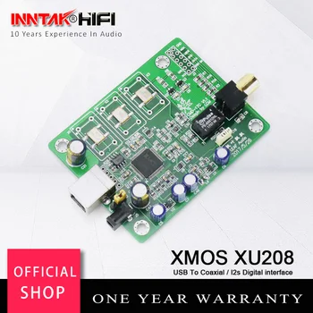 XMOS XU208 USB Bendraašius DAC Skaitmeninio Sietuvo / I2S Paramos DSD DOP / Support Atnaujinti iki 0,1 PPM TCXO