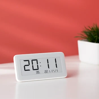 Xiaomi Mijia BT4.0 Belaidžio Protingas Elektros Skaitmeninis laikrodis, vidaus ir Lauko Termometras su Drėgmėmačiu LCD Temperatūros Matavimo Įrankiai