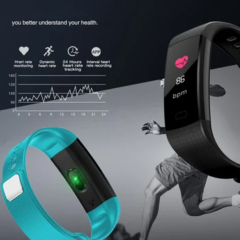Y5 Smart Apyrankė Vyrams, Moterims, Sportas, Stebėti Širdies Ritmo Fitness Tracker Kraujo Spaudimas Žiūrėti Spalvotas Ekranas Aktyvumo Seklys Riešo Juostos