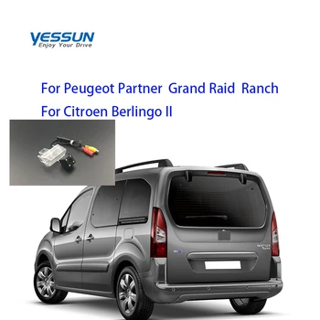 Yessun Specialių Automobilių Galinio vaizdo Kamera Peugeot Partner Grand Raid Ranch Citroen Berlingo II CCD galinio vaizdo kamera
