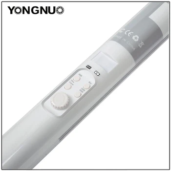 Yongnuo YN360 II CRI95+ RGB 5500K / Bi-color 3200-5500K Handheld LED Vaizdo Užpildyti Šviesos Stick YN360II Su 5200mAh Ličio Baterija