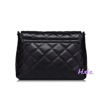 Yuhua, 2020 naujas moterų rankinės, odos atsitiktinis pečių maišą, metalo kutai moteris krepšys, mažas kvadratas šviesą maišelį.