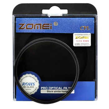Zomei 62mm CPL Filtras CIR-PL Circular Polarizing Filter 