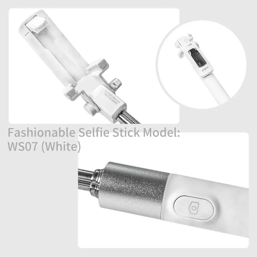 MINISO Mados Selfie Stick Ištraukiamas 18cm-60cm Modelis: WS07