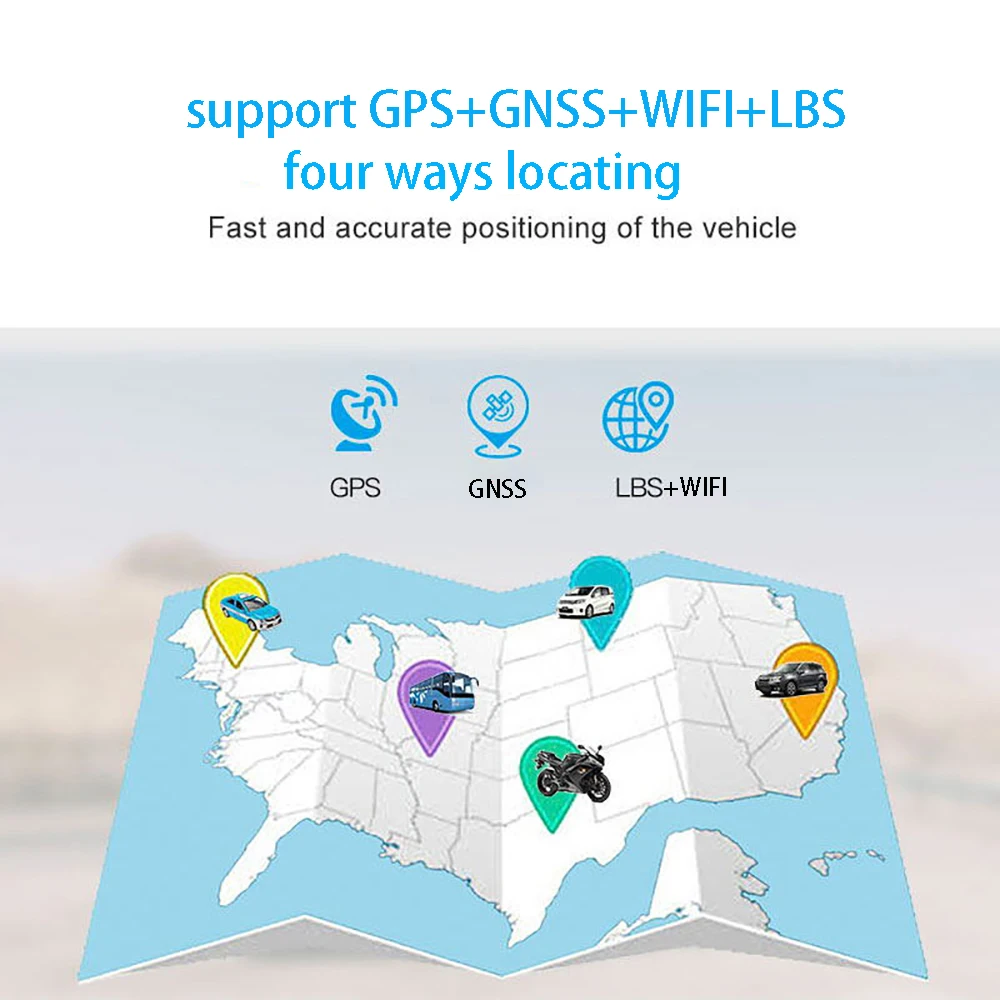 Automobilinis GPS seklys LKGPS LK720 relay mini dydžio GPS Tracker GPS relay 2 in 1 2G GPS tracker programą
