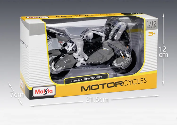 Maisto 1:12 lydinio motociklų modeliai metalo liejimo motociklo žaislai Honda CBR 1000RR ralio Kelių Lenktynių nemokamas pristatymas