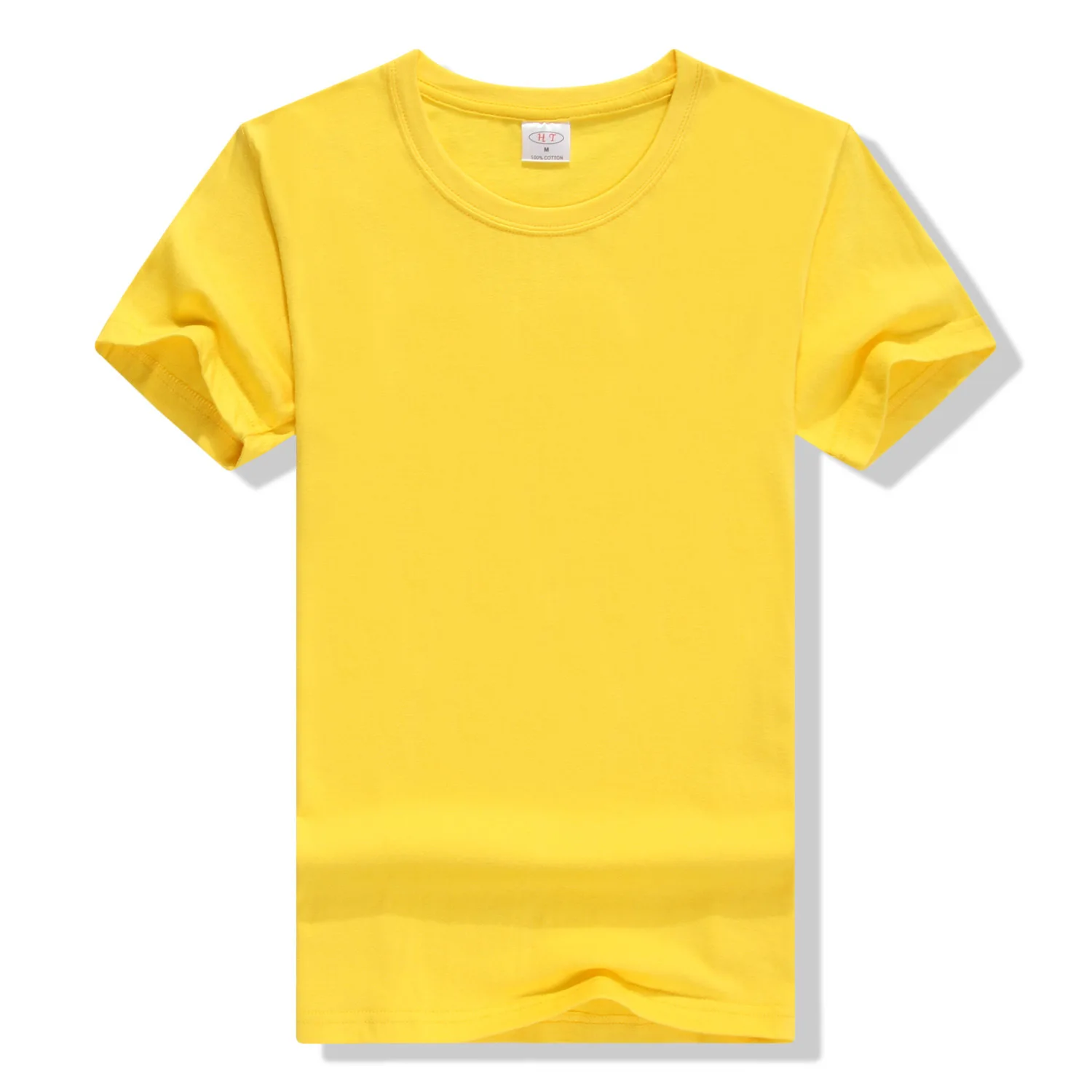 Zuolunouba Vasaros Trumpas Rankovės Mados geltonos spalvos Medvilniniai Marškinėliai Moterims Prarasti vientisos Spalvos Harajuku Tees Lady Viršūnes Plius Dydis Atsitiktinis