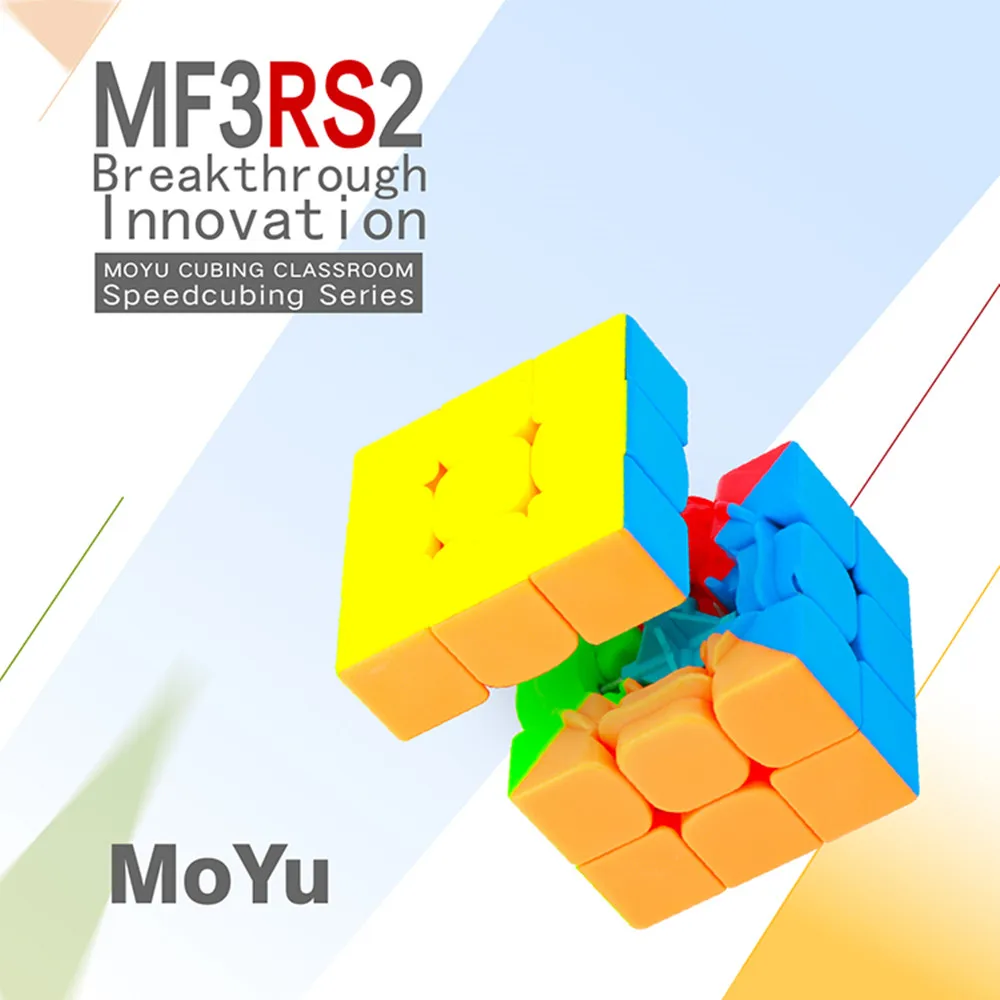 Moyu MF3RS2 3x3x3 MoFangjiaoshi magijos kubo galvosūkį cubo 3x3 Magico Kubo MF3 RS2 Greitis Kubo Moyu 3x3 cubo magija 3x3x3 kubo galvosūkis