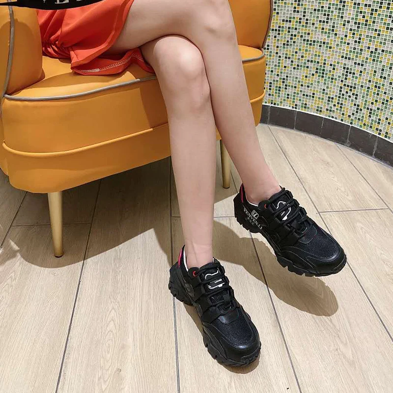 Prancūzų ženklo V VL mados Sportbačiai moterims, batai counter naujausią vamp odos top prabangus standartas gamybos bauda pakuotė