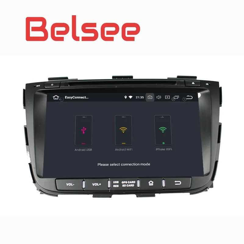 Belsee 2012 2013 Kia Sorento Antrinėje rinkoje, Stereo Radijas Android 8.0 Auto Pagrindinė dalis 8 Branduolių Ram 4GB Rom 32GB Navigacijos Sistema