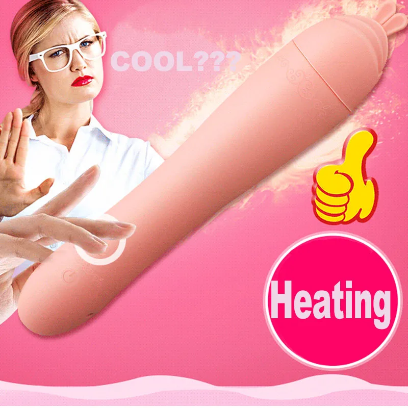 Dildo Klitorio Vibratorius Sekso Žaislai Moterims, Sriegis Massager G Spot Pūlingas Vaginos Stimuliatorius Kalba Lyžis Šilumos USB Įkrovimo